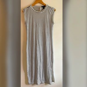 Forever 21 Striped Midi Dress
